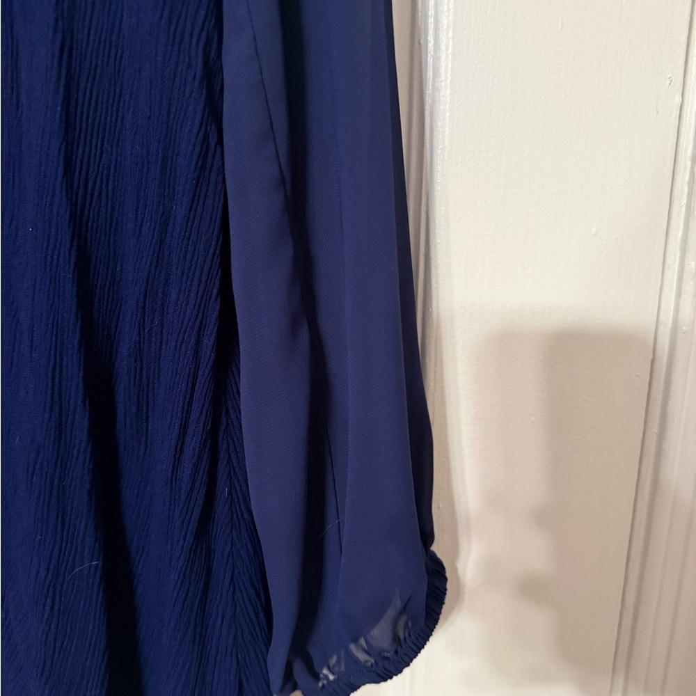 Express Deep Blue Top - Picture 4 of 7